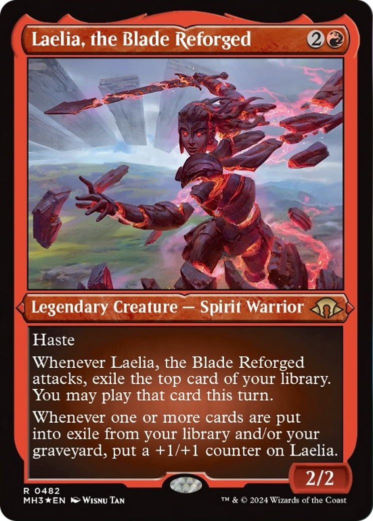 Laelia, the Blade Reforged (Foil Etched) [Modern Horizons 3] | Cracking-Singles