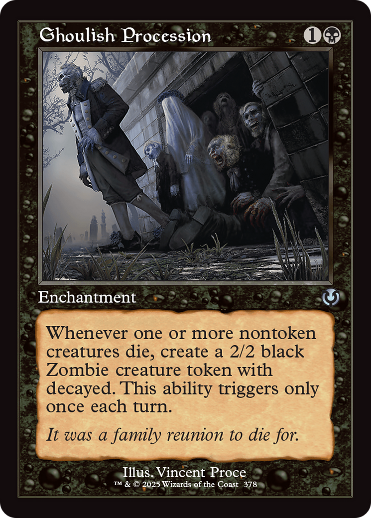 Ghoulish Procession (Retro Frame) [Innistrad Remastered] | Cracking-Singles