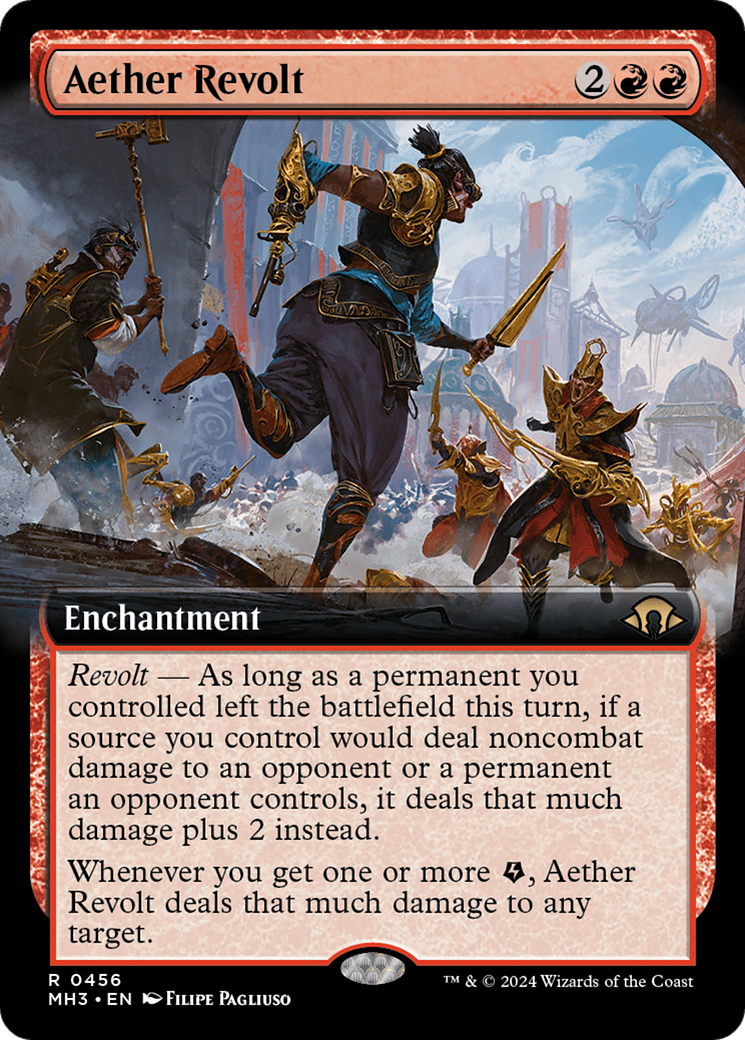 Aether Revolt (Extended Art) [Modern Horizons 3] | Cracking-Singles