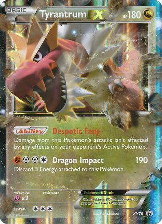 Tyrantrum EX (XY70) (Jumbo Card) [XY: Black Star Promos] | Cracking-Singles