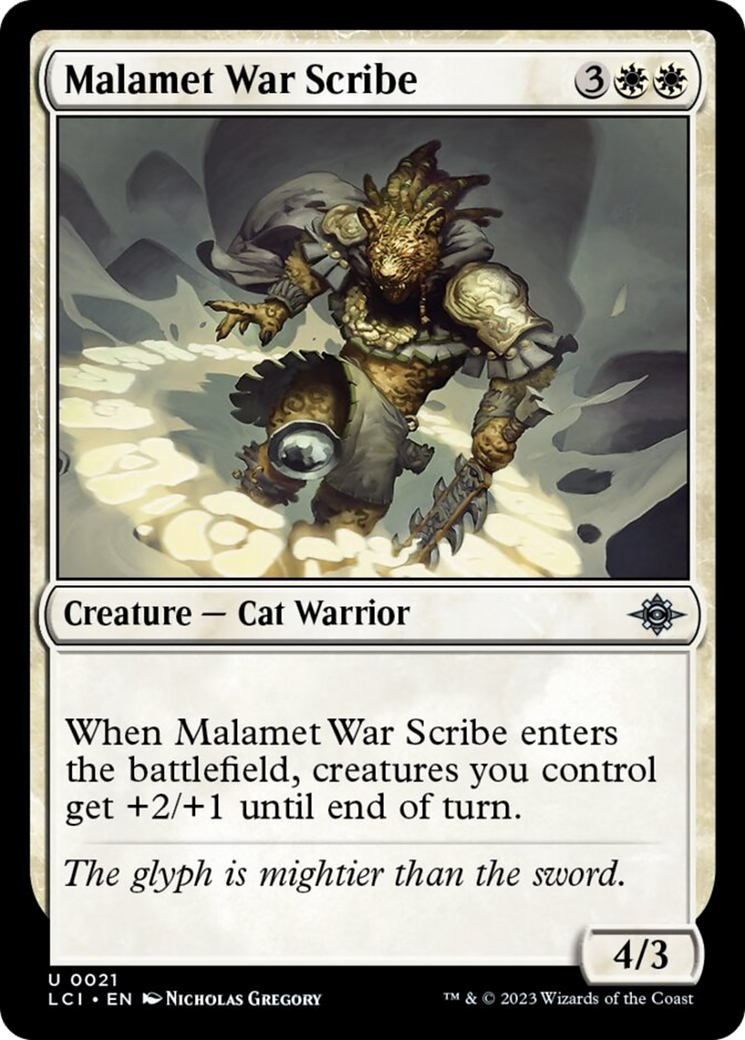 Malamet War Scribe [The Lost Caverns of Ixalan] | Cracking-Singles