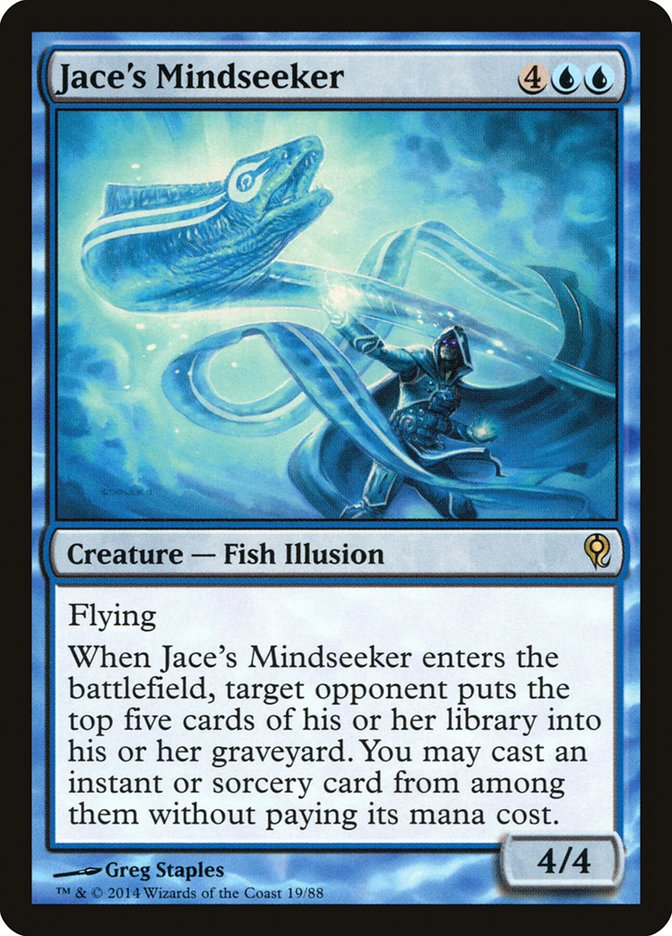 Jace's Mindseeker [Duel Decks: Jace vs. Vraska] | Cracking-Singles