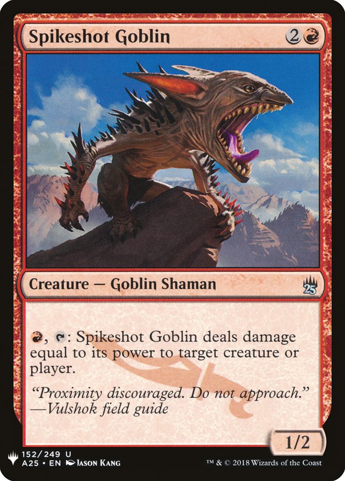 Spikeshot Goblin [Mystery Booster] | Cracking-Singles