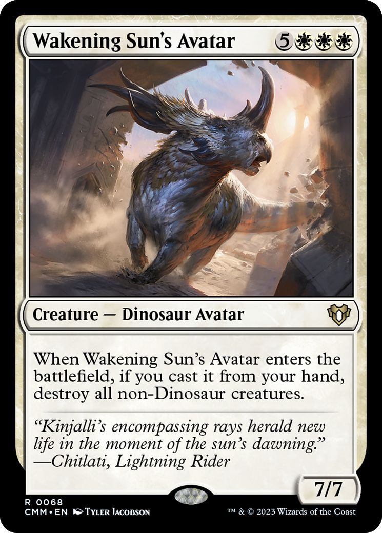 Wakening Sun's Avatar [Commander Masters] | Cracking-Singles