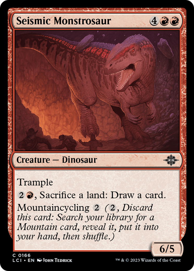 Seismic Monstrosaur [The Lost Caverns of Ixalan] | Cracking-Singles