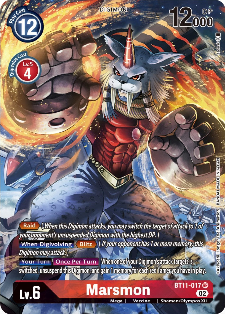 Marsmon [BT11-017] (Alternate Art) [Dimensional Phase] | Cracking-Singles