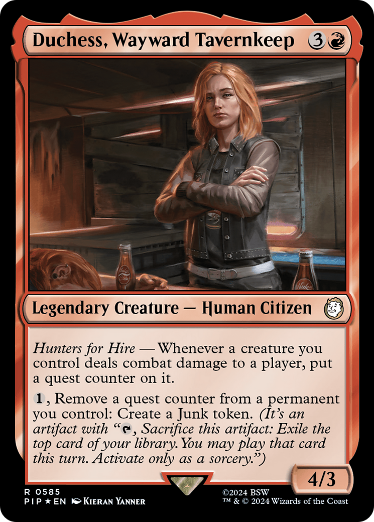 Duchess, Wayward Tavernkeep (Surge Foil) [Fallout] | Cracking-Singles