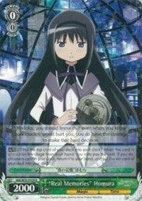 “Real Memories” Homura (MM/W35-E029 R) [Puella Magi Madoka Magica the Movie -Rebellion-] | Cracking-Singles