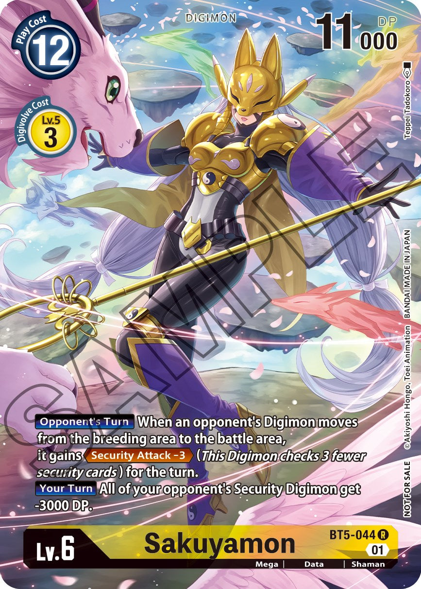 Sakuyamon [BT5-044] (Tamer's Card Set 1) [Battle of Omni Promos] | Cracking-Singles