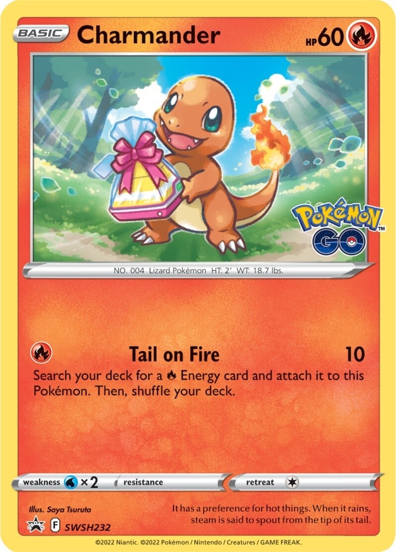 Charmander (SWSH232) [Sword & Shield: Black Star Promos] | Cracking-Singles