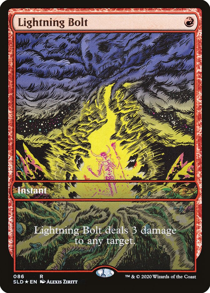 Lightning Bolt (086) [Secret Lair Drop Series] | Cracking-Singles