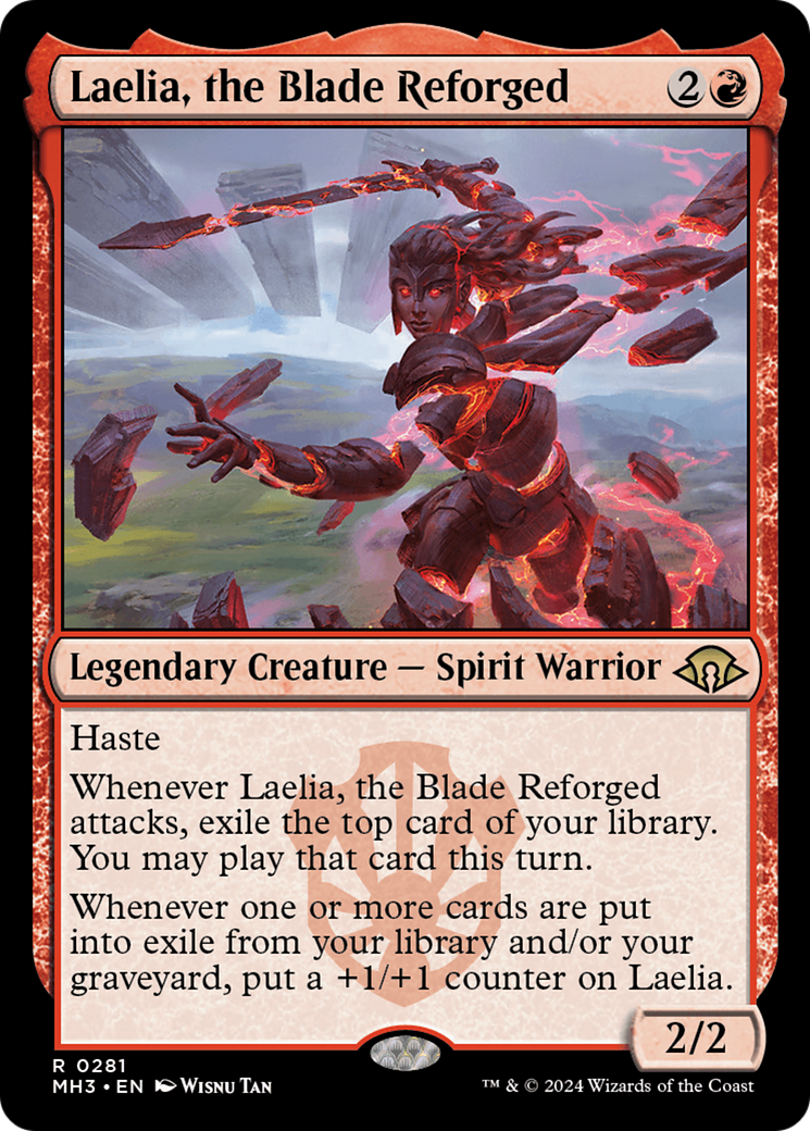 Laelia, the Blade Reforged [Modern Horizons 3] | Cracking-Singles