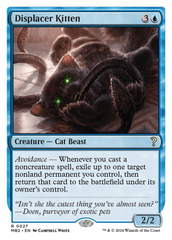 Displacer Kitten (White Border) [Mystery Booster 2] | Cracking-Singles