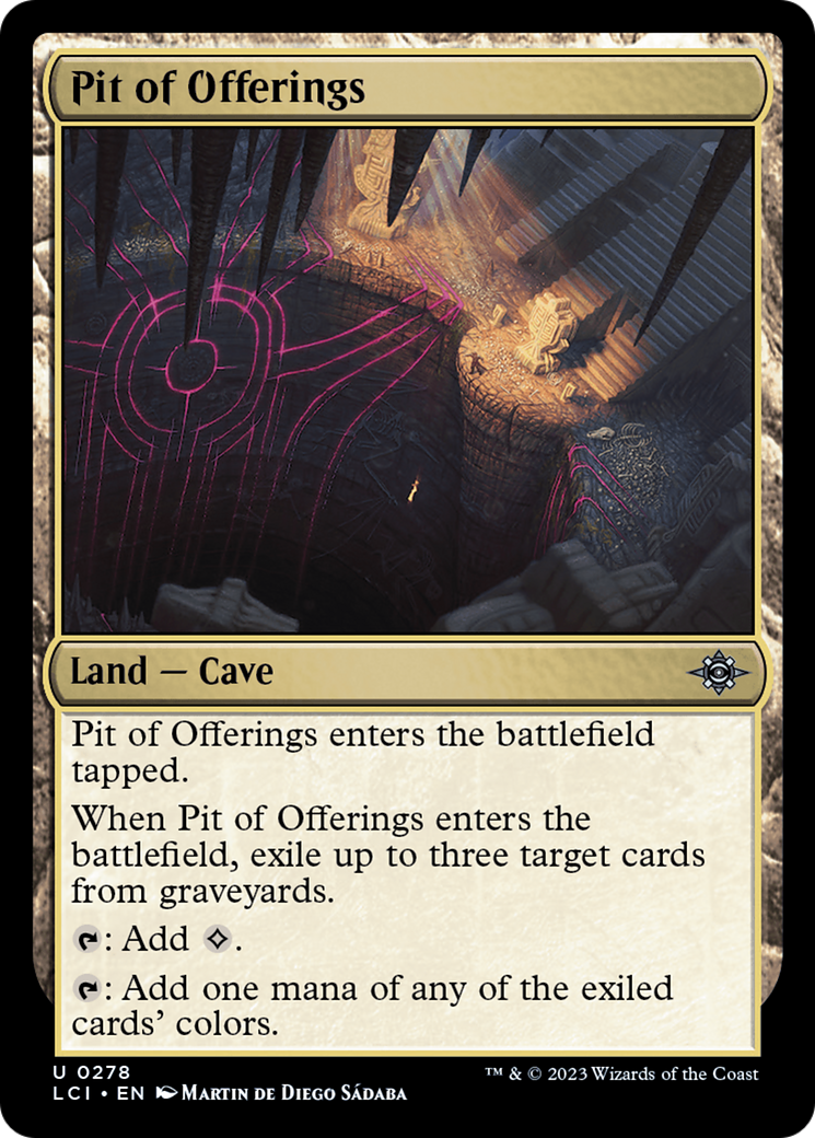 Pit of Offerings [The Lost Caverns of Ixalan] | Cracking-Singles