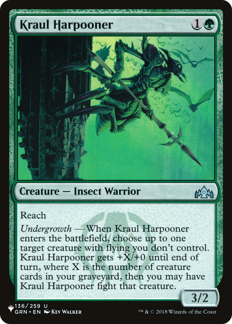 Kraul Harpooner [The List Reprints] | Cracking-Singles