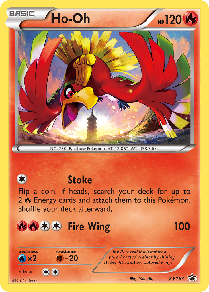 Ho-Oh (XY153) [XY: Black Star Promos] | Cracking-Singles