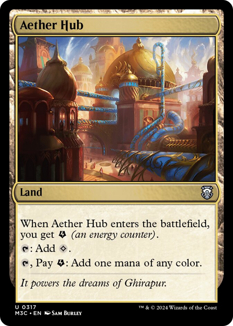 Aether Hub [Modern Horizons 3 Commander] | Cracking-Singles