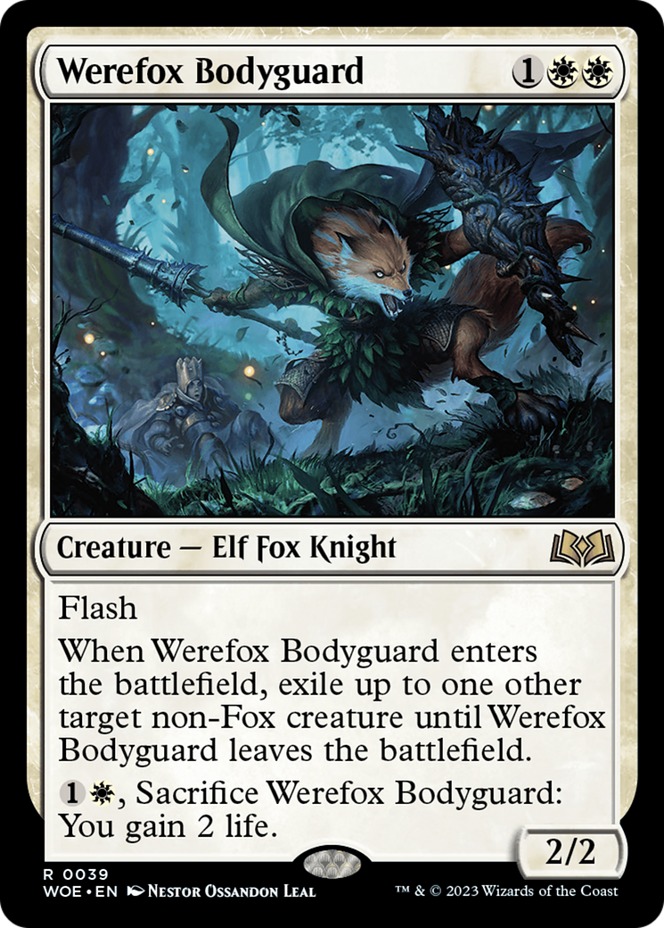 Werefox Bodyguard [Wilds of Eldraine] | Cracking-Singles