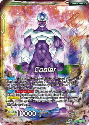 Cooler // Cooler, Galactic Dynasty (BT17-059) [Ultimate Squad] | Cracking-Singles