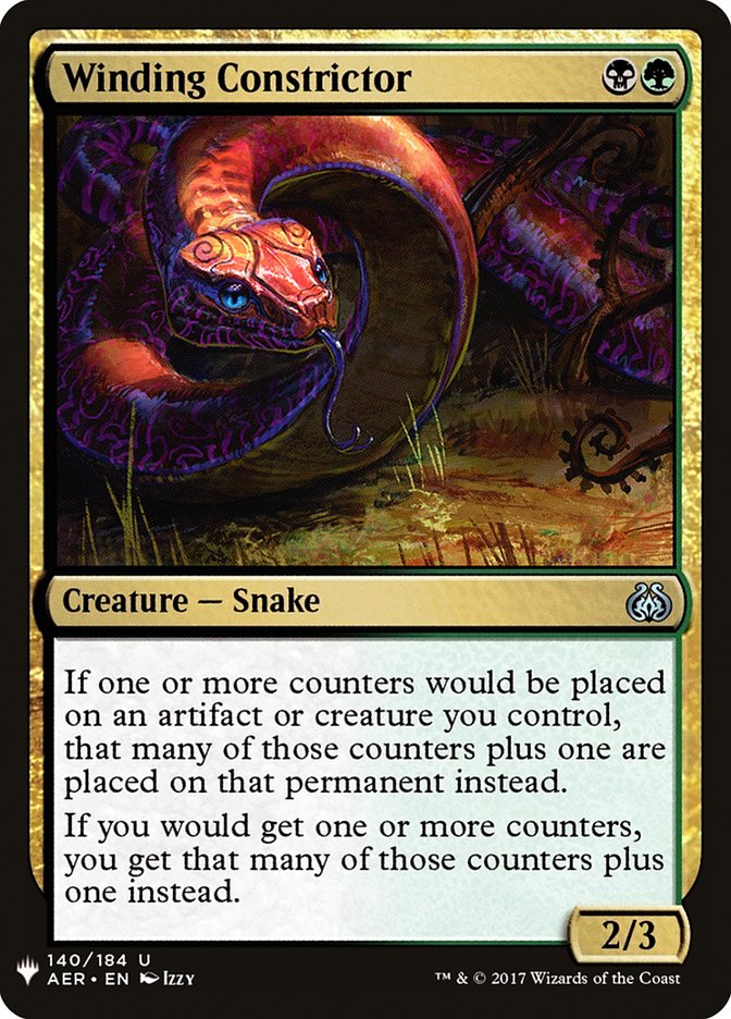 Winding Constrictor [Mystery Booster] | Cracking-Singles