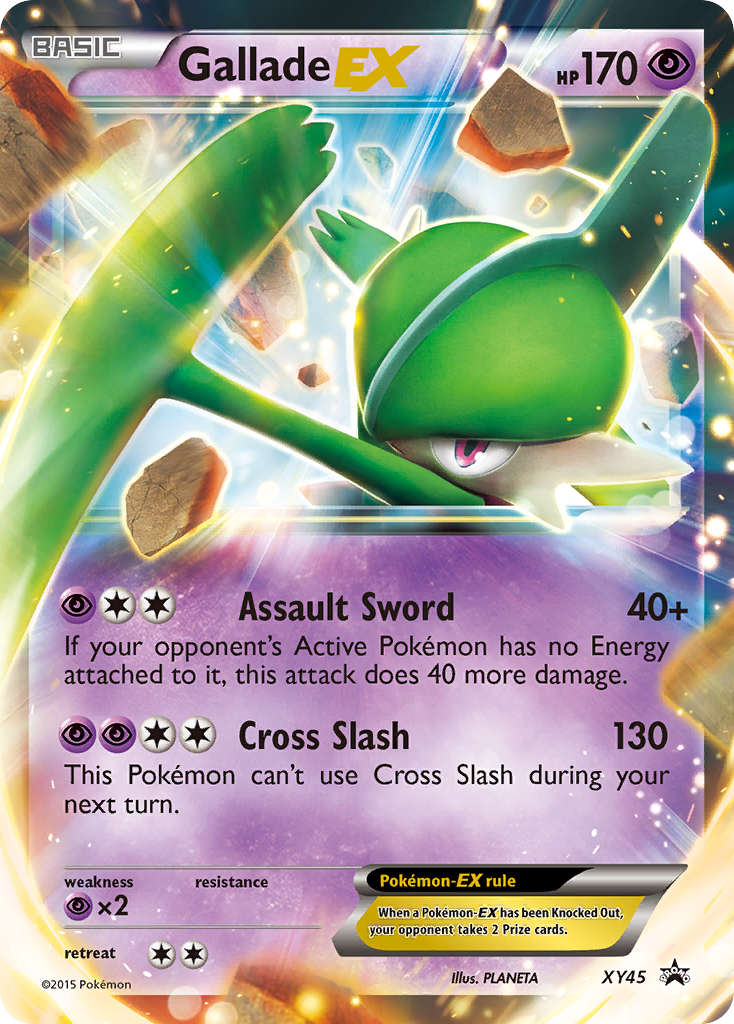 Gallade EX (XY45) [XY: Black Star Promos] | Cracking-Singles