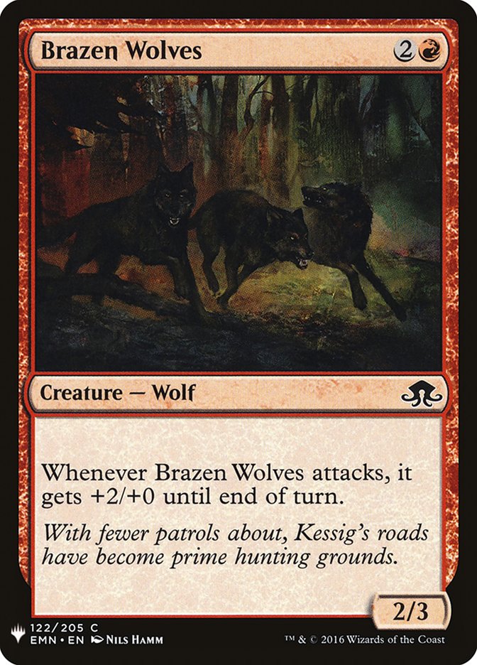 Brazen Wolves [Mystery Booster] | Cracking-Singles