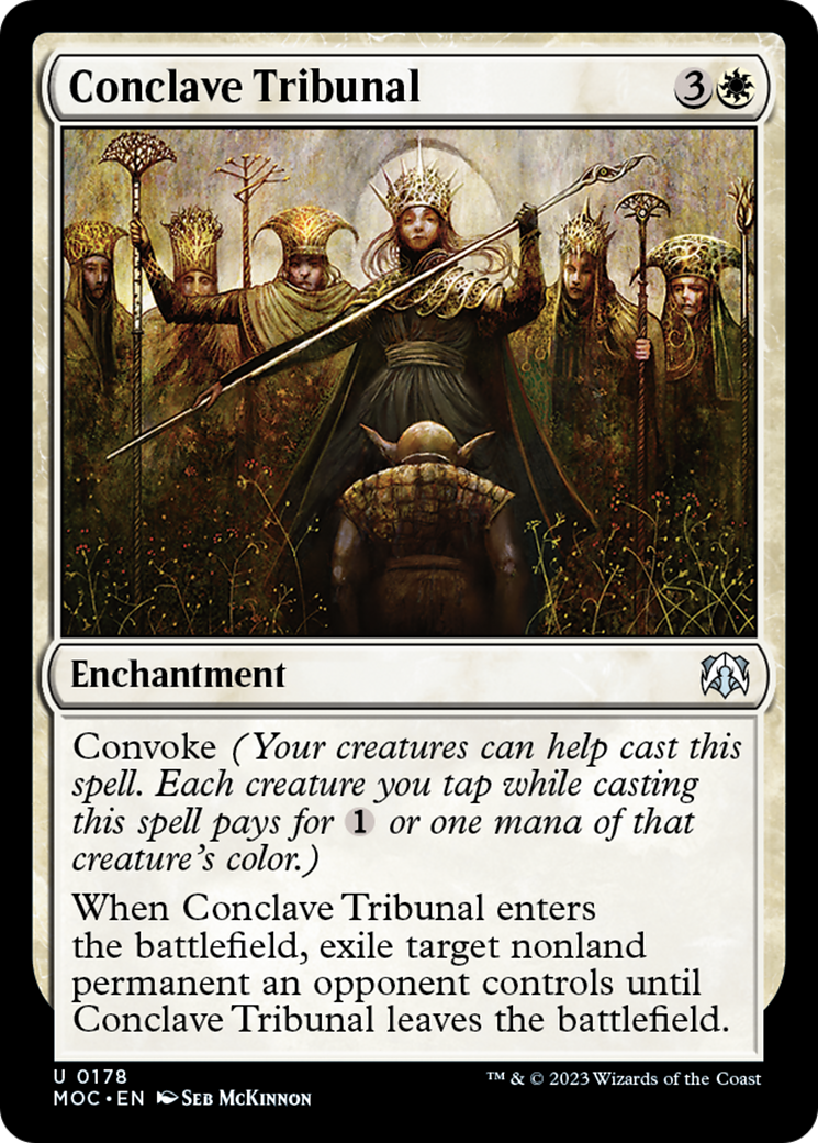 Conclave Tribunal [March of the Machine Commander] | Cracking-Singles