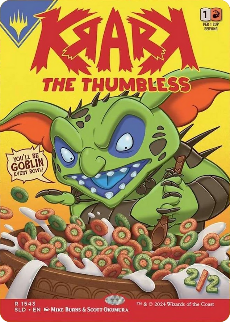 Krark, the Thumbless (Rainbow Foil) [Secret Lair Drop Series] | Cracking-Singles