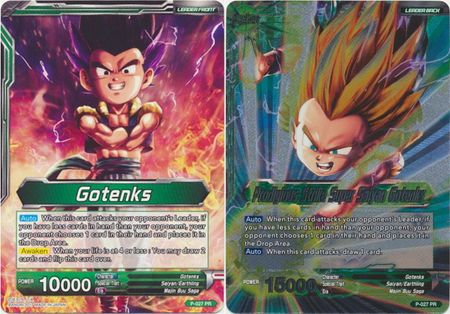 Gotenks // Prodigious Strike Super Saiyan Gotenks (P-027) [Promotion Cards] | Cracking-Singles