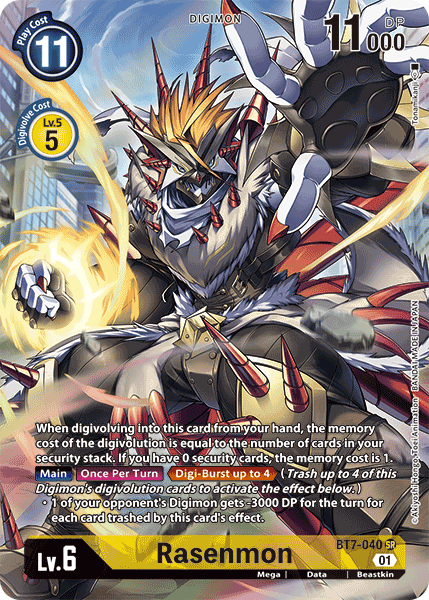 Rasenmon [BT7-040] (Alternate Art) [Next Adventure] | Cracking-Singles