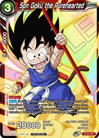 Son Goku the Purehearted (Alternate Art) (P-214) [Promotion Cards] | Cracking-Singles