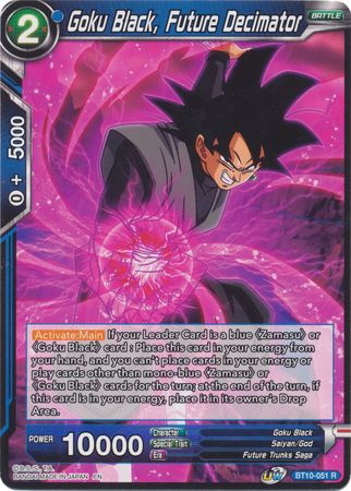 Goku Black, Future Decimator (BT10-051) [Rise of the Unison Warrior 2nd Edition] | Cracking-Singles