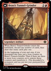 Brass's Tunnel-Grinder // Tecutlan, The Searing Rift [The Lost Caverns of Ixalan] | Cracking-Singles