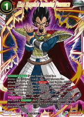 King Vegeta's Imposing Presence (Top 4) (BT13-030) [Tournament Promotion Cards] | Cracking-Singles