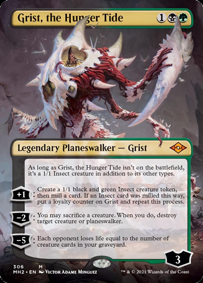 Grist, the Hunger Tide (Borderless) [Modern Horizons 2] | Cracking-Singles