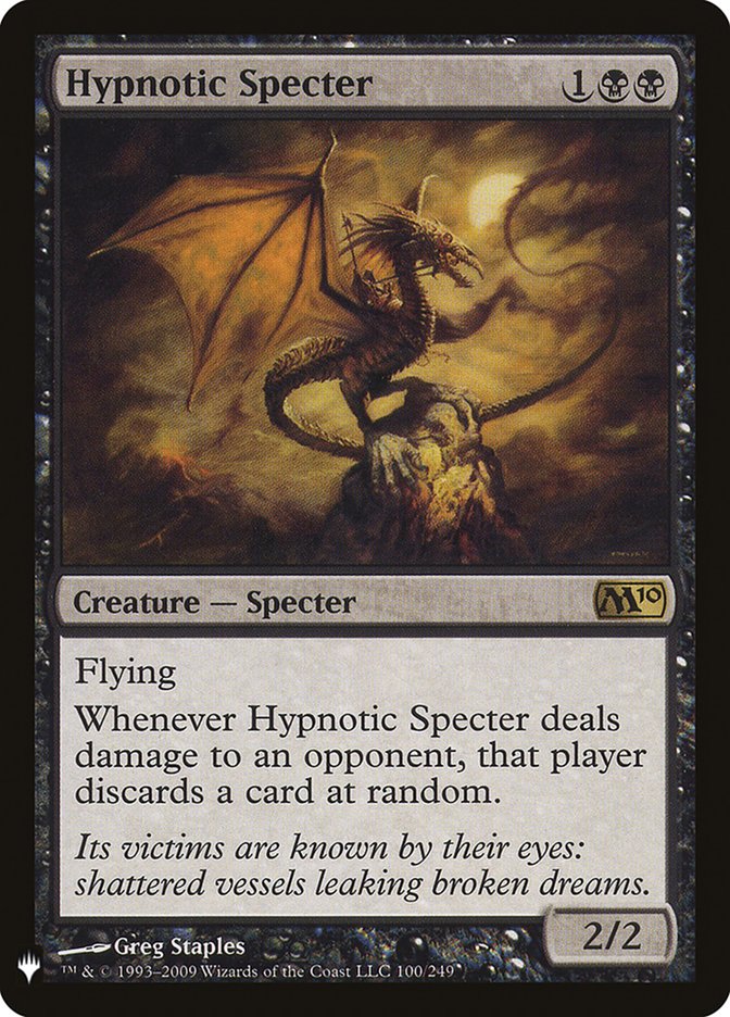 Hypnotic Specter [The List] | Cracking-Singles