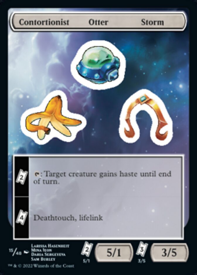 Contortionist Otter Storm [Unfinity Stickers] | Cracking-Singles