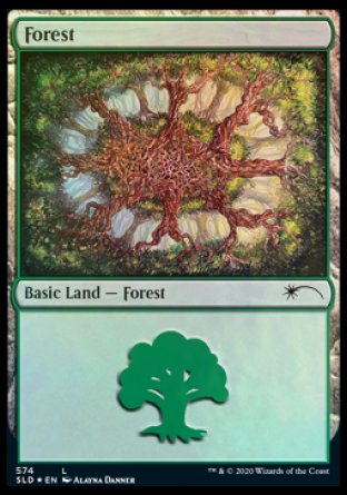 Forest (Plus One) (574) [Secret Lair Drop Promos] | Cracking-Singles