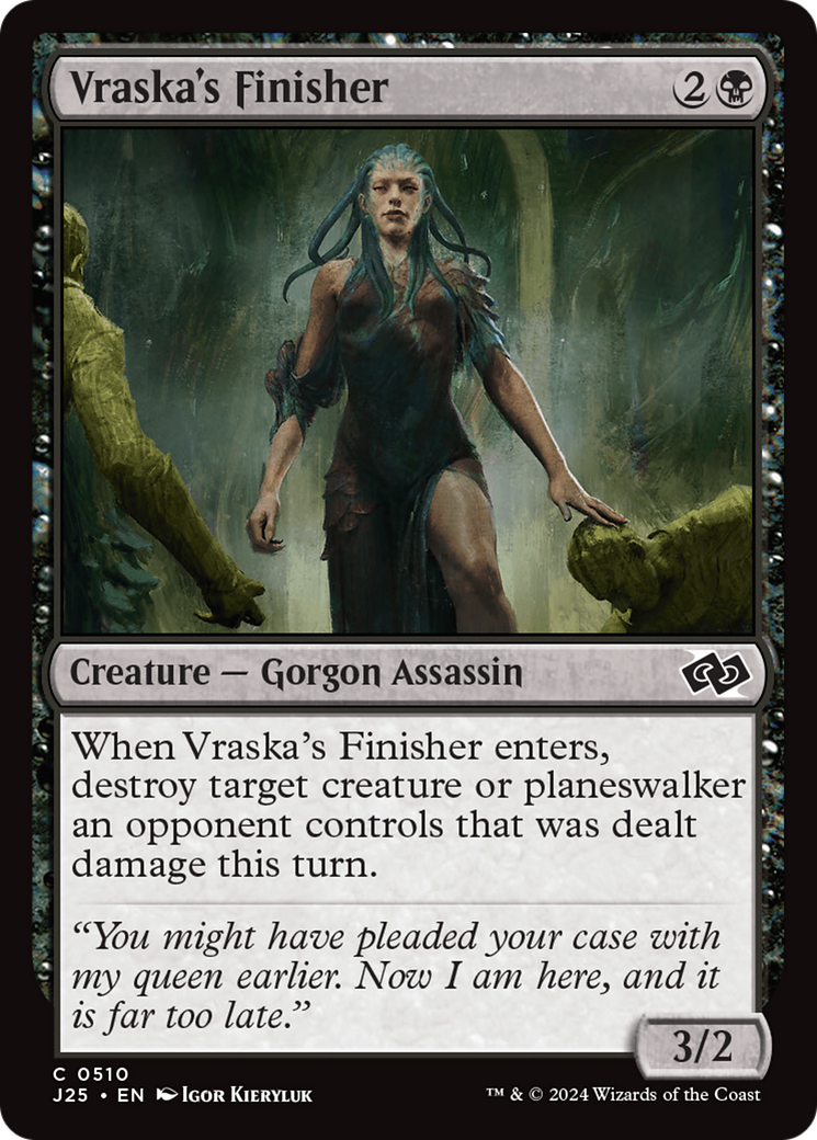 Vraska's Finisher [Foundations Jumpstart] | Cracking-Singles