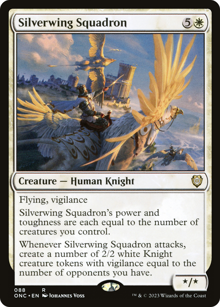 Silverwing Squadron [Phyrexia: All Will Be One Commander] | Cracking-Singles