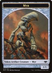 Goblin (010) // Myr (019) Double-Sided Token [Modern Horizons Tokens] | Cracking-Singles