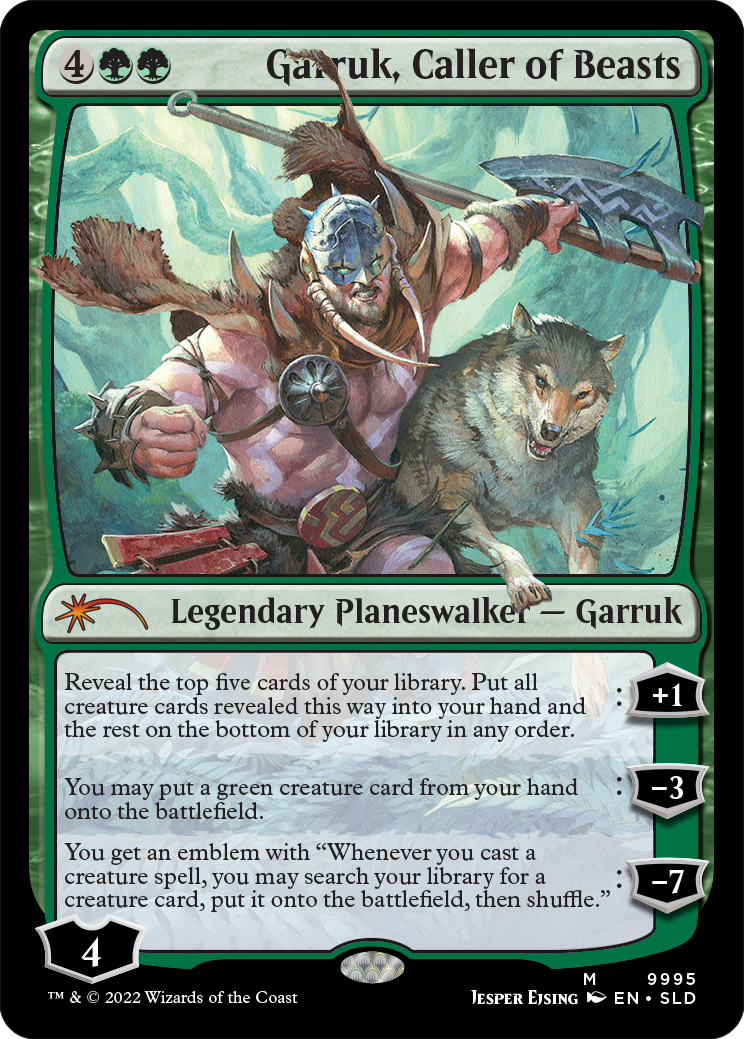 Garruk, Caller of Beasts [Secret Lair Drop Series] | Cracking-Singles