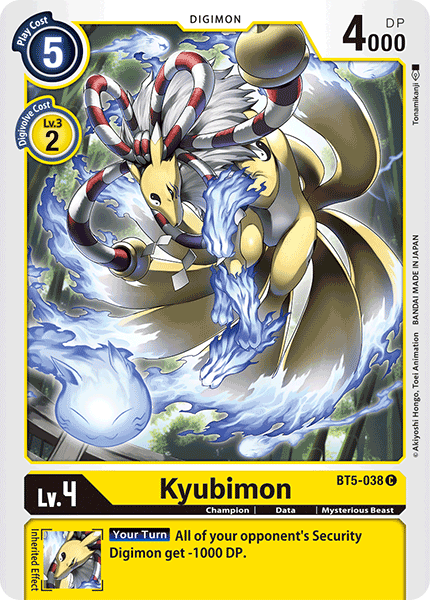 Kyubimon [BT5-038] [Battle of Omni] | Cracking-Singles