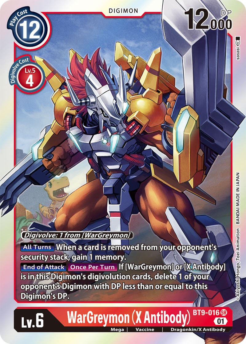 WarGreymon (X Antibody) [BT9-016] [X Record] | Cracking-Singles