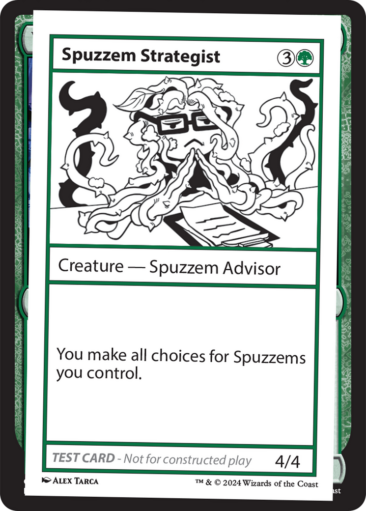 Spuzzem Strategist [Mystery Booster 2 Playtest Cards] | Cracking-Singles