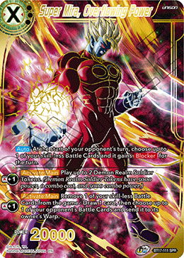 Super Mira, Overflowing Power (SPR) (BT17-111) [Ultimate Squad] | Cracking-Singles