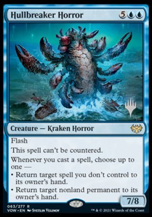 Hullbreaker Horror (Promo Pack) [Innistrad: Crimson Vow Promos] | Cracking-Singles