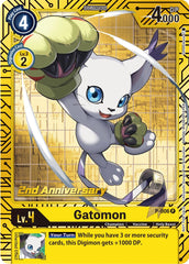 Gatomon [P-006] (2nd Anniversary Card Set) [Promotional Cards] | Cracking-Singles