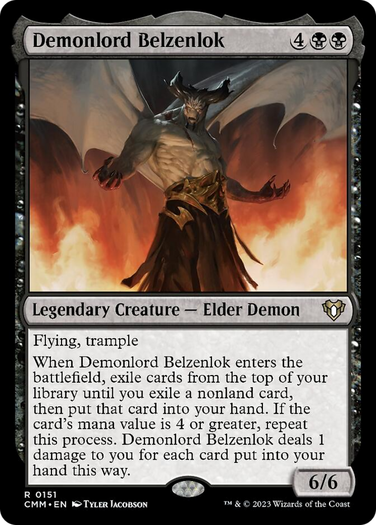 Demonlord Belzenlok [Commander Masters] | Cracking-Singles