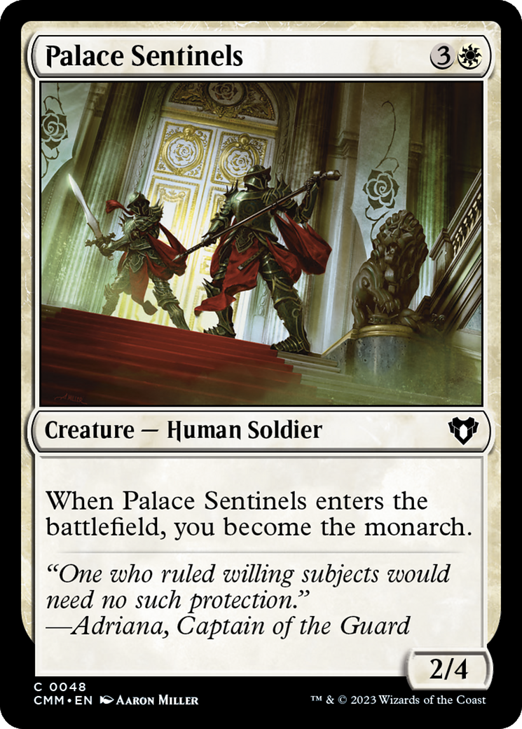 Palace Sentinels [Commander Masters] | Cracking-Singles